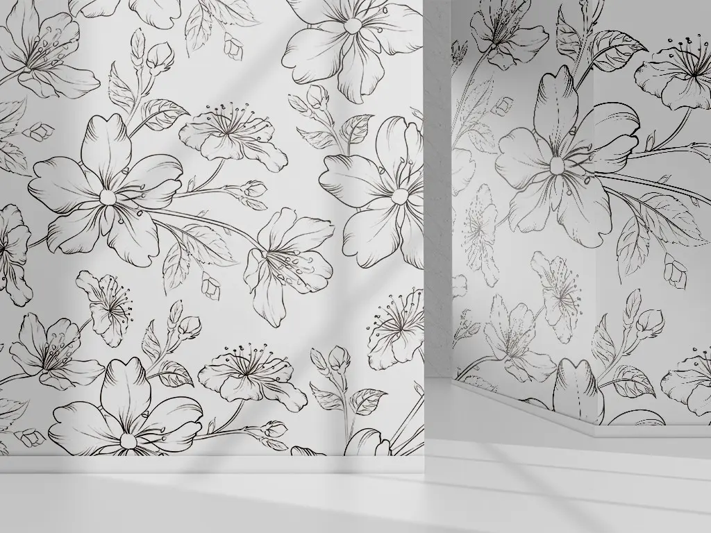 poner-papel-pintado-salon-moderno poner papel pintado salón moderno
