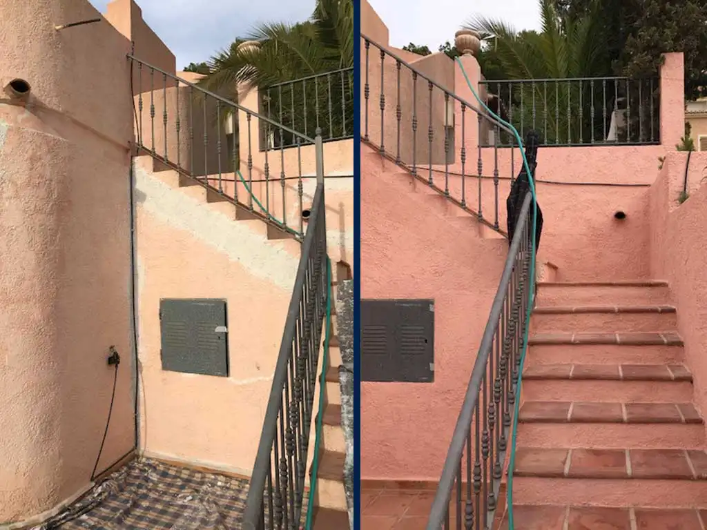 Antes y después del Pintado de fachada: resultados reales