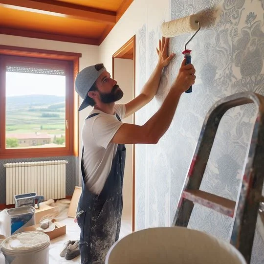 contratar a instalador de papel pintado en arganda del rey