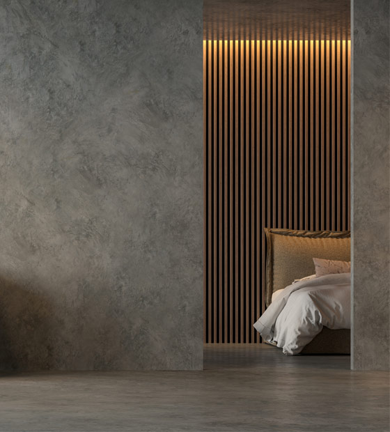 Pintores de Microcemento en Alcobendas en dormitorio