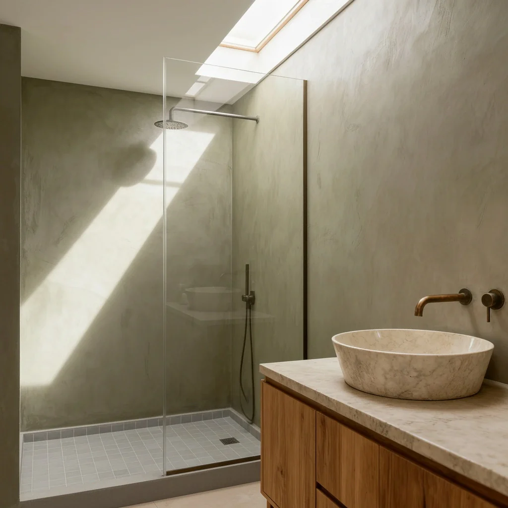 Pintores de Microcemento en Chamartín baño